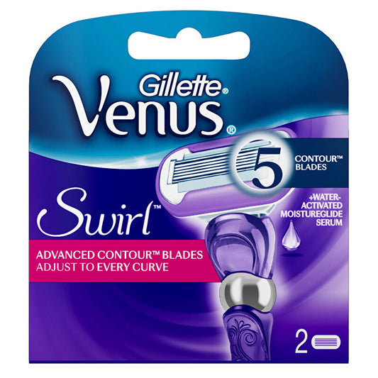 Gillette Venus Swirl Kadın Tıraş Makinesi Bıçağı - 2 Yedek