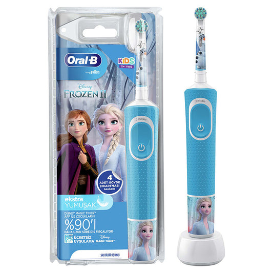 Oral-B D100 Çocuk Şarjlı Diş Fırçası Frozen