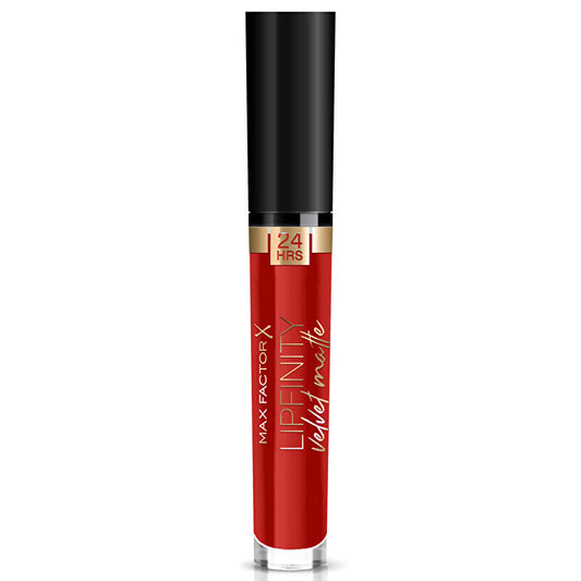 Max Factor Lipfinity Velvet Matte Lipstick Ruj 025 Red Luxury