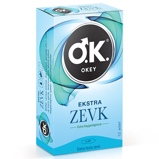 Okey Ekstra Zevk Prezervatif 12'li