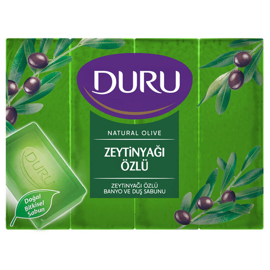 Duru Natural Olive Zeytinyağlı Duş Sabunu 4x150 gr