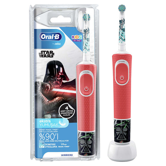 Oral-B D100 Çocuk Şarjlı Diş Fırçası Starwars