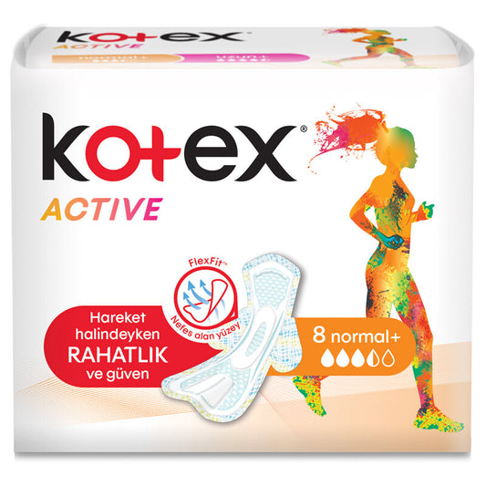 Kotex Active Ultra Hijyenik Ped Normal 8'li