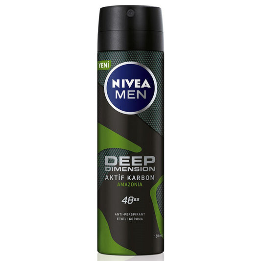 Nivea Men Deep Dimension Amazonia Deodorant Sprey 150 ml