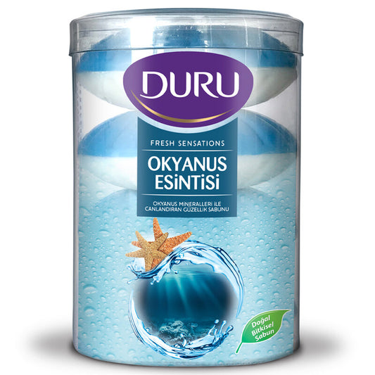 Duru Fresh Sensations Okyanus Esintisi Güzellik Sabunu 4x100 gr