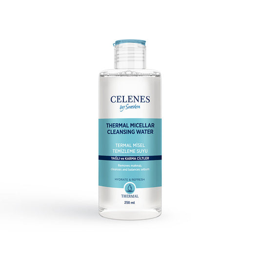 Celenes Thermal Misel Temizleme Suyu 250 ml (Yağlı ve Karma Ciltler)