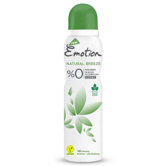Emotion Natural Breeze Kadın Deodorant Sprey 150 ml