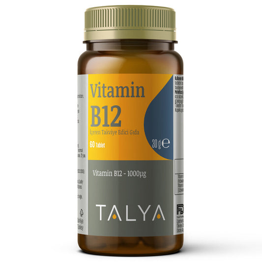 Talya Vitamin B12 İçeren Takviye Edici Gıda 60 Tablet