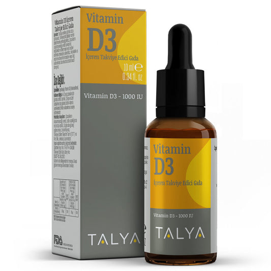 Talya Vitamin D3 İçeren Takviye Edici Gıda 10 ml