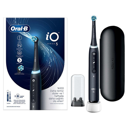 Oral-B iO5 Şarjlı Diş Fırçası Siyah