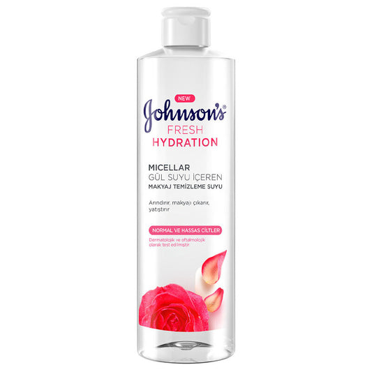 Johnson's Gül Suyu Özlü Micellar Makyaj Temizleme Suyu 400 ml