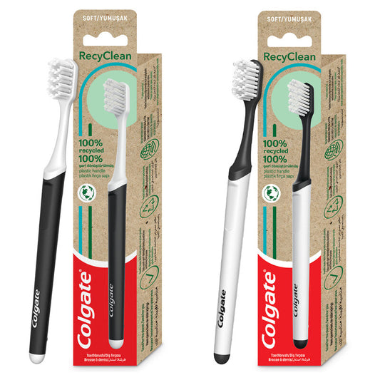 Colgate Recyclean Diş Fırçası Yumuşak (Asortili)