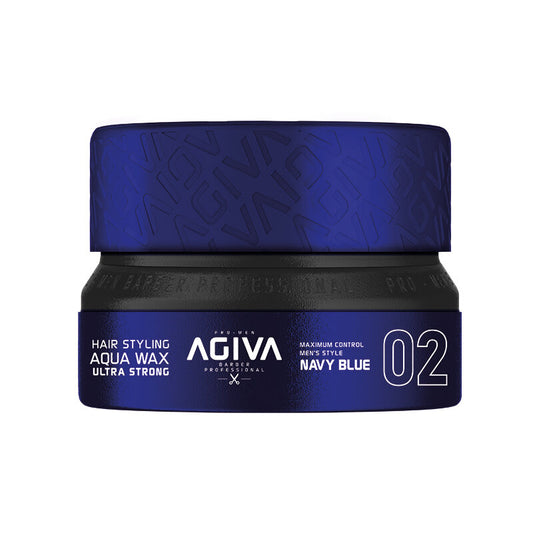 Agiva Ultra Strong Saç Şekillendirici 02 Navy Blue Aqua Wax 155 ml