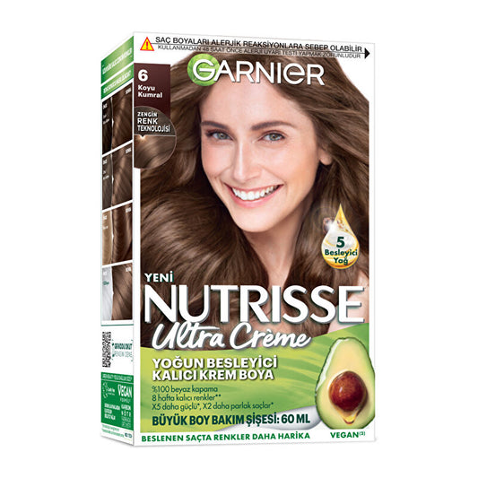 Garnier Nutrisse Yoğun Besleyici Kalıcı Krem Saç Boyası