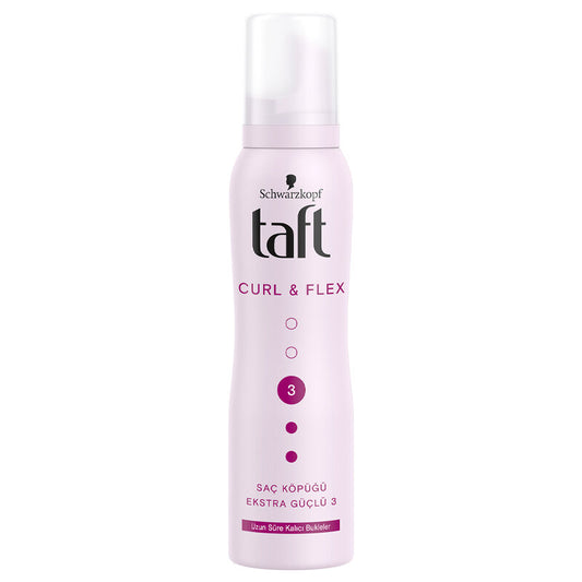 Taft Curl & Flex Saç Köpüğü 150 ml