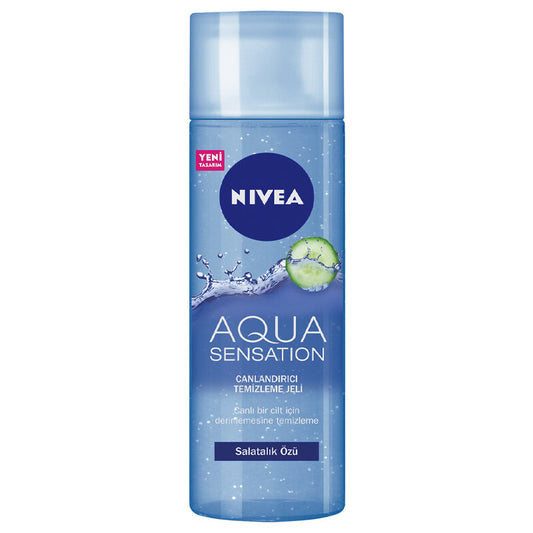 Nivea Aqua Sensation Salatalık Özlü Yüz Temizleme Jeli 200 ml