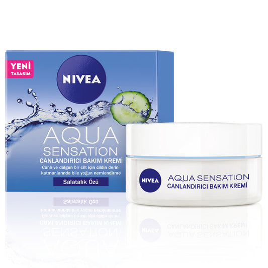 Nivea Aqua Sensation Canlandırıcı Bakım Kremi 50 ml