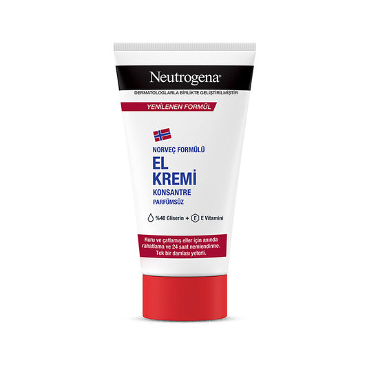 Neutrogena Norveç Formülü El Kremi (Parfümsüz) 75 ml