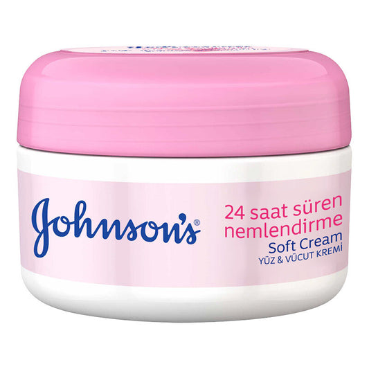 Johnson’s 24 saat Nemlendirici Soft Cream Yüz & Vücut Kremi 200 ml
