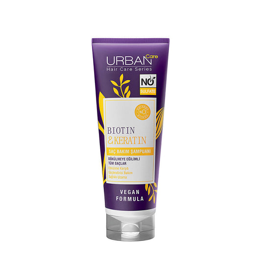 Urban Care Dökülme Karşıtı Biotin & Keratin Sülfatsız Saç Bakım Şampuanı 250 ml