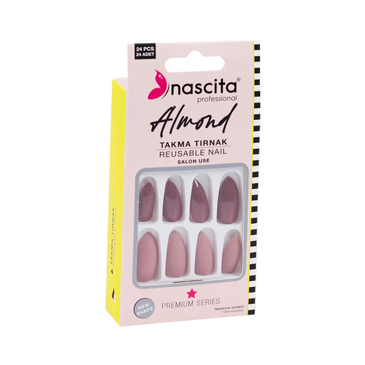Nascita 24'lü Renkli Tırnak Almond
