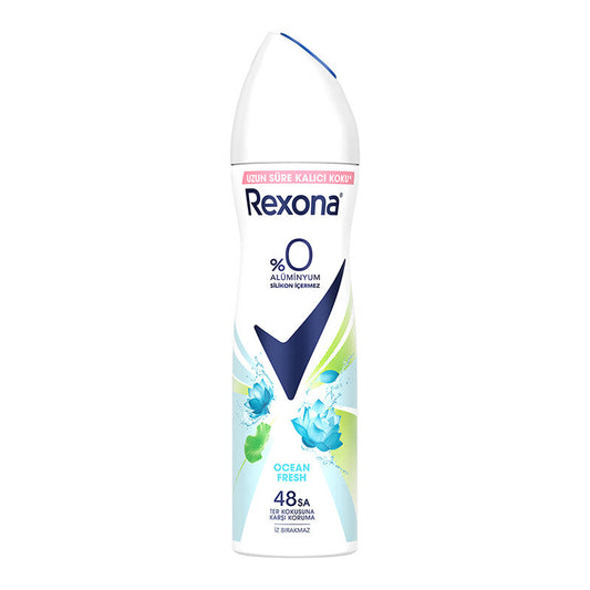 Rexona Kadın Sprey Deodorant Ocean Fresh %0 Alüminyum 150 ml