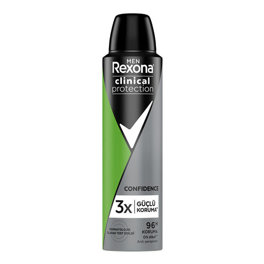 Rexona Men Clinical Protection Erkek Sprey Deodorant Active Fresh 150 ml
